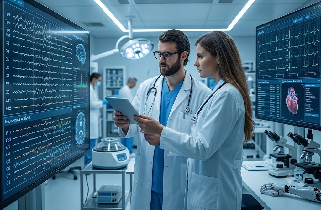OrbyCare hospital management and AI claim platform dashboard preview